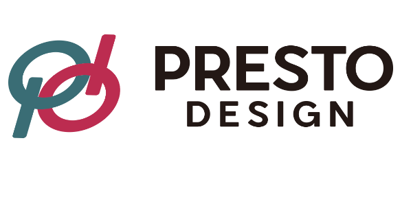プレストデザインロゴ