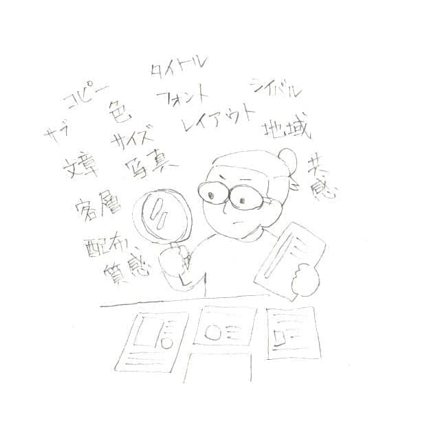 調べるイラスト